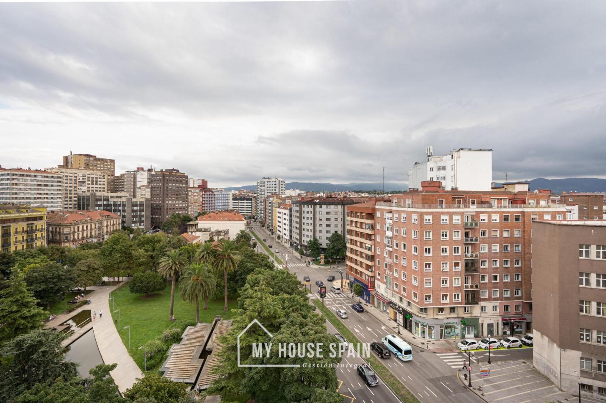 Myhousespain - Amplio Apartamento Con Vistas En Pleno Centro Gijón Dış mekan fotoğraf