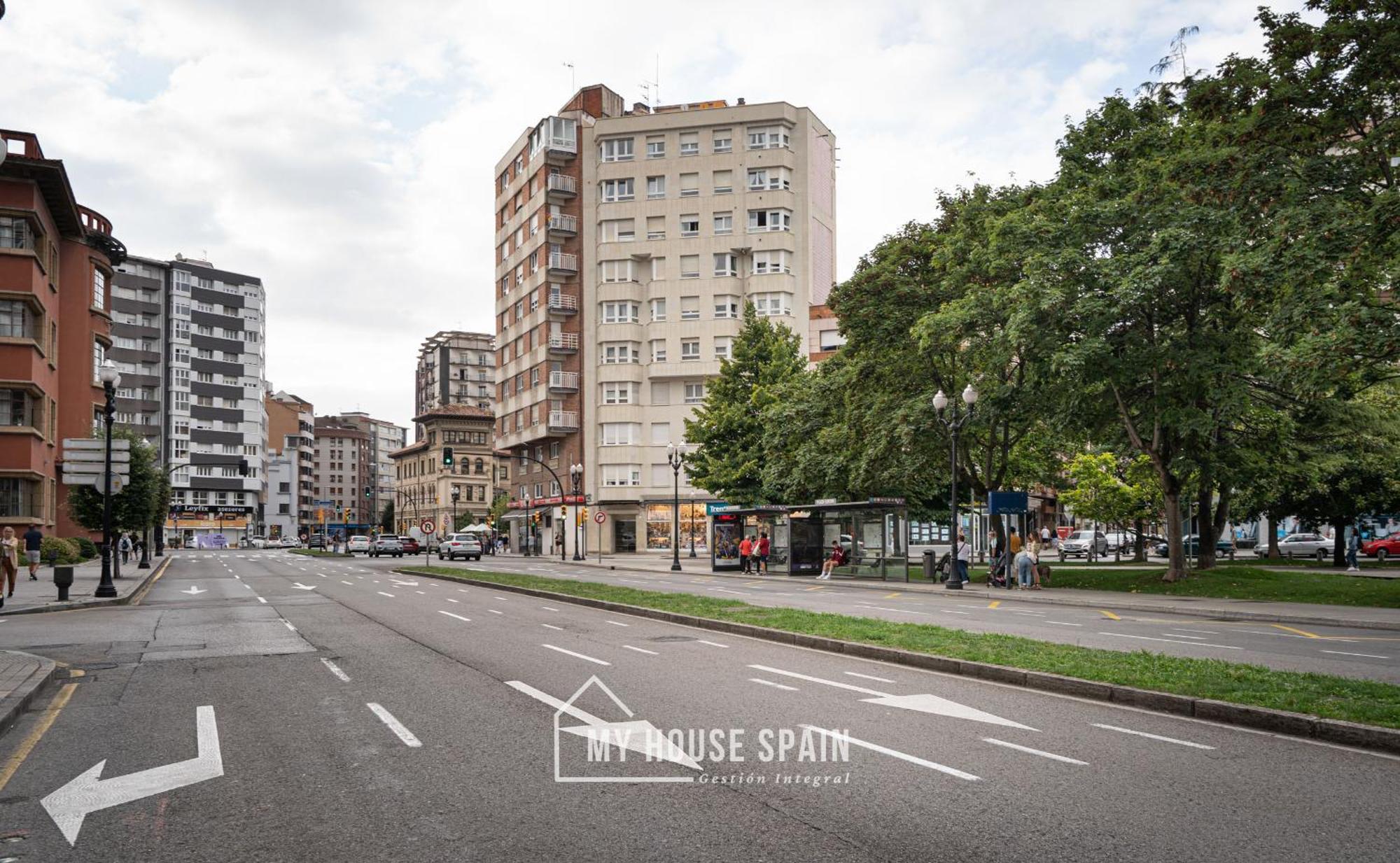 Myhousespain - Amplio Apartamento Con Vistas En Pleno Centro Gijón Dış mekan fotoğraf