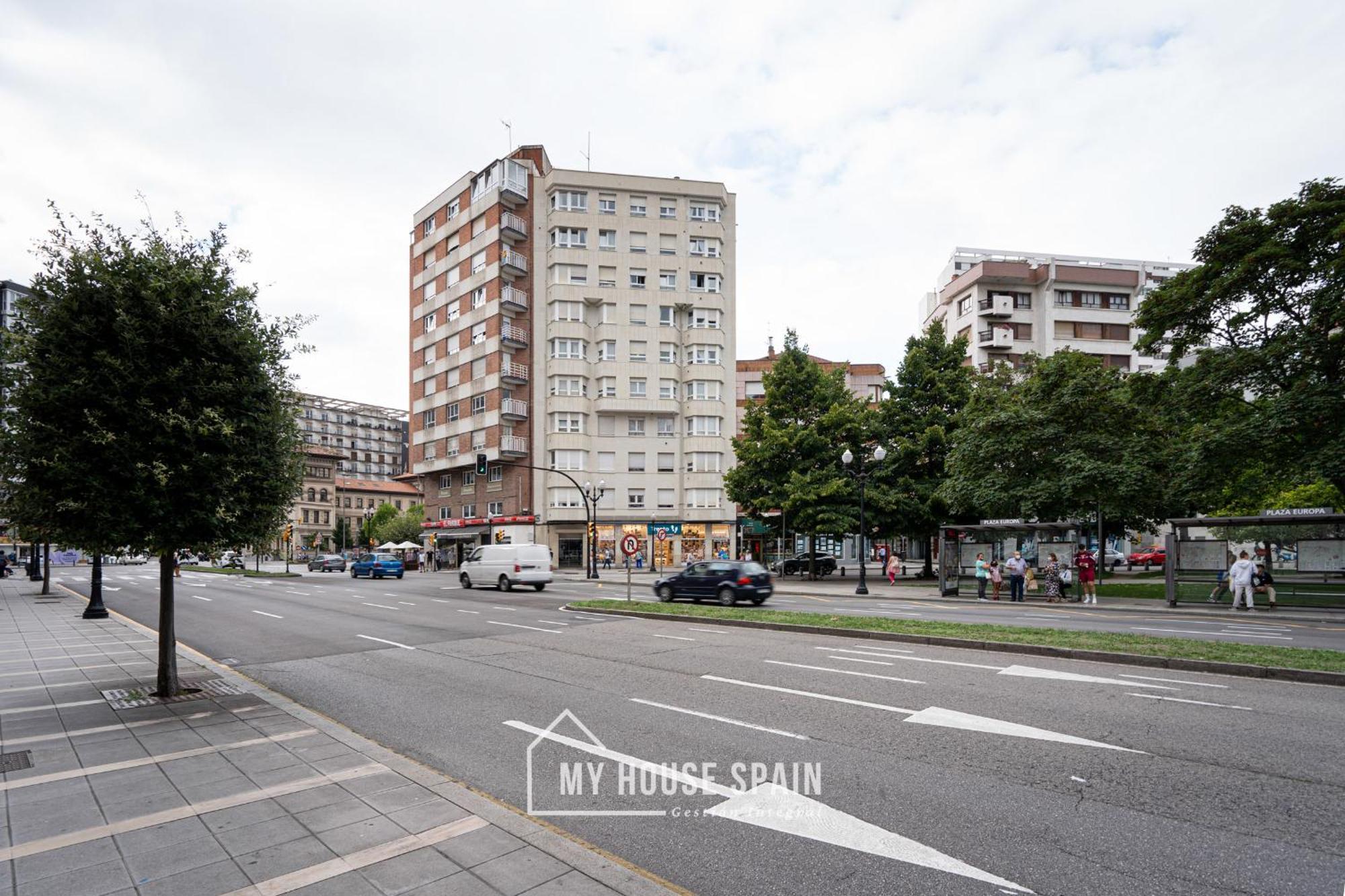 Myhousespain - Amplio Apartamento Con Vistas En Pleno Centro Gijón Dış mekan fotoğraf